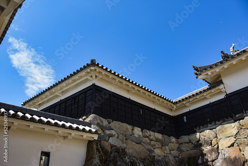 国宝松本城の城壁 © FURISHO