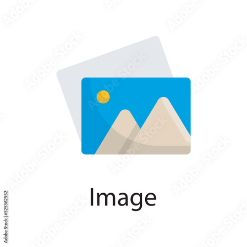 Image vector flat Icon Design illustration. Miscellaneous Symbol on White background EPS 10 File
