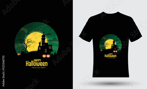 Funny Halloween Vintage and typography, happy Halloween, t-shirt design 09
