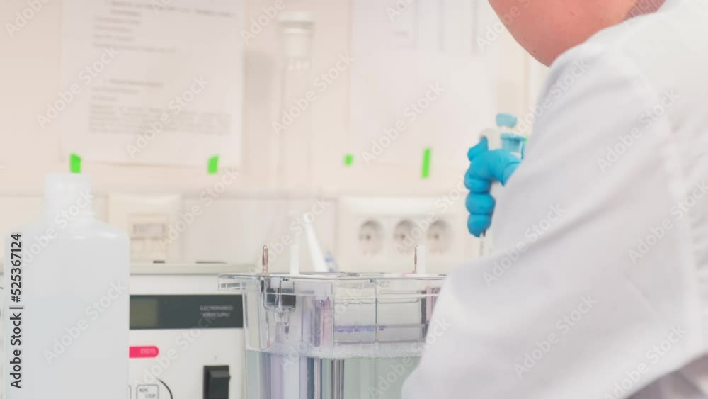 Work on samples of substances is carried out in the laboratory Work on samples of substances is carried out in the laboratory