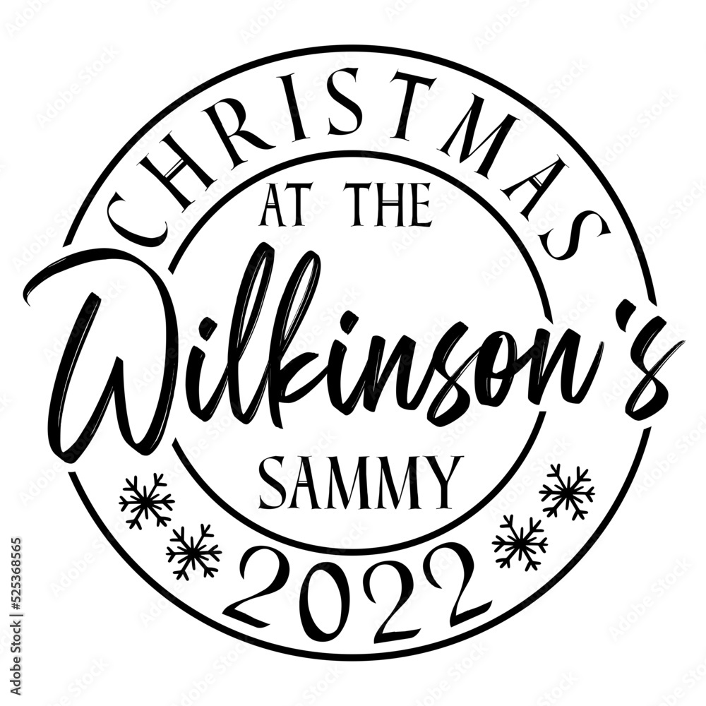 Christmas at the wilkinson s sammy 2022 t shirt