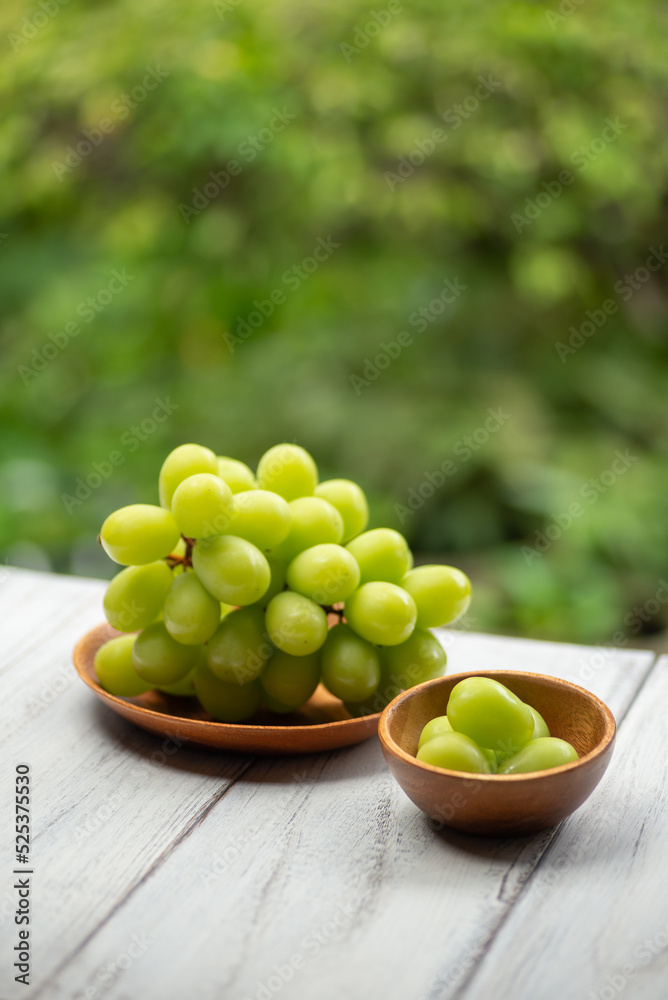 新鮮なマスカット
