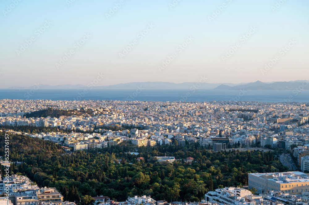 Beautiful views of Athens