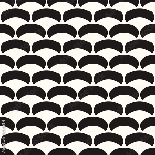 Vector Geometric Abstract Seamless Monochrome Pattern Texture Repeating Background