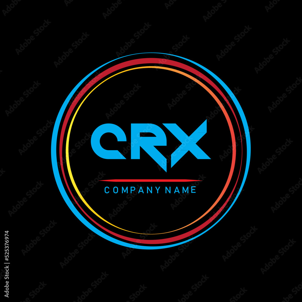 C R X,CRX logo design,C R X letter logo design, CRX letter logo design ...