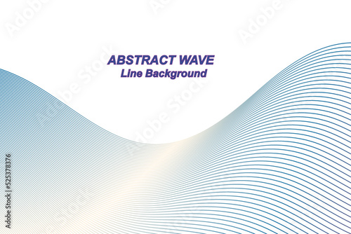 Abstract modern colorful wavy stylized lines background. blending gradient colors you can use for Web, Mobile Applications, Desktop background, Wallpaper, Business banner, poster design.