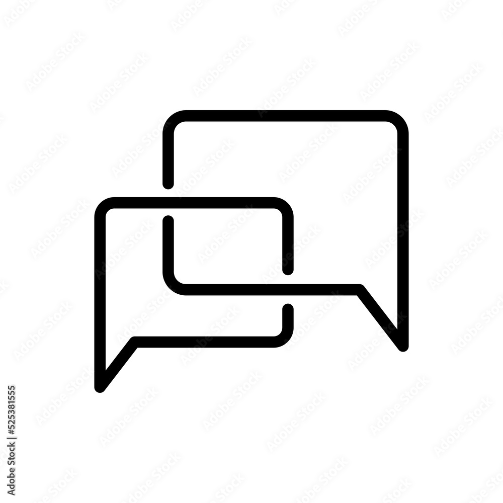 chat, message icon vector illustration logo template for many purpose. Isolated on white background. chat, message icon vector illustration logo template for many purpose. Isolated on white background.
