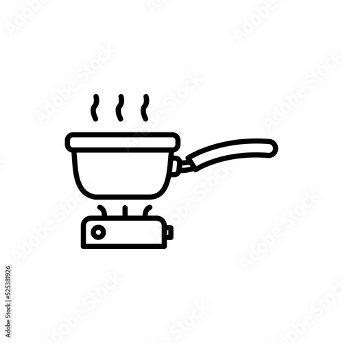 pan icon vector illustration logo template for many purpose. Isolated on white background.