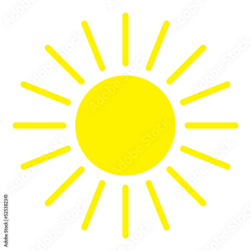 SUN VECTOR SYMBOL ICON LOGO