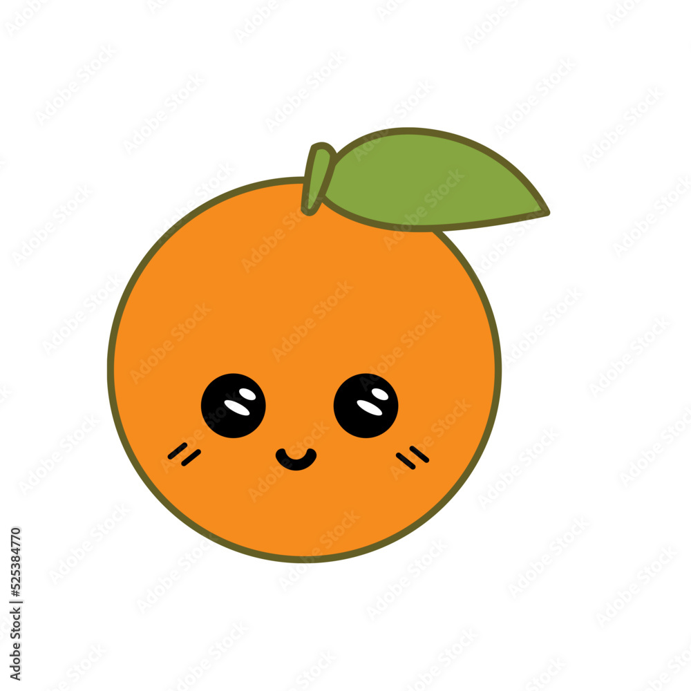 Fototapeta premium Cute Fruit Design Very Cool