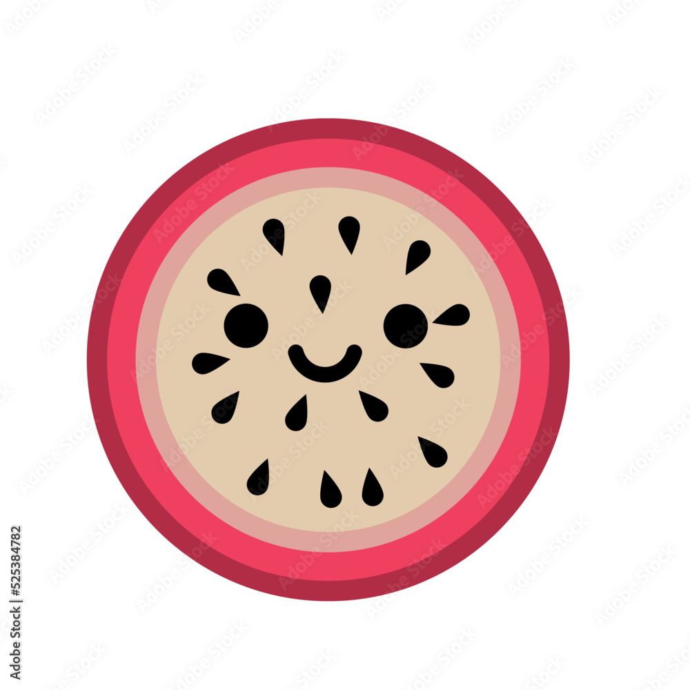 Fototapeta premium Cute Fruit Design Very Cool