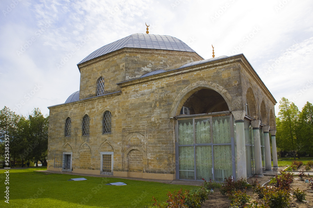 Old turkish mosque (now Diorama Sturm Fortress of Izmail) in Izmail, Ukraine