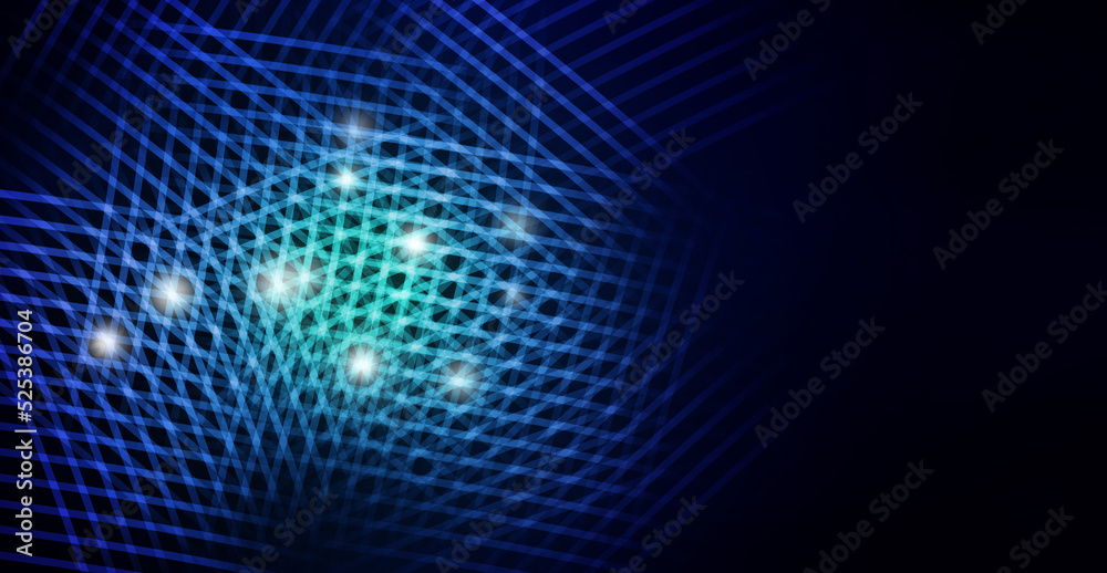 Abstract digital background with weave line art, Big data stream visualization. High speed technology, panorama background concept
Abstract digital background with weave line art, Big data stream visualization. High speed technology, panorama background concept
