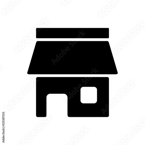 store, shop icon vector illustration logo template for many purpose. Isolated on white background.