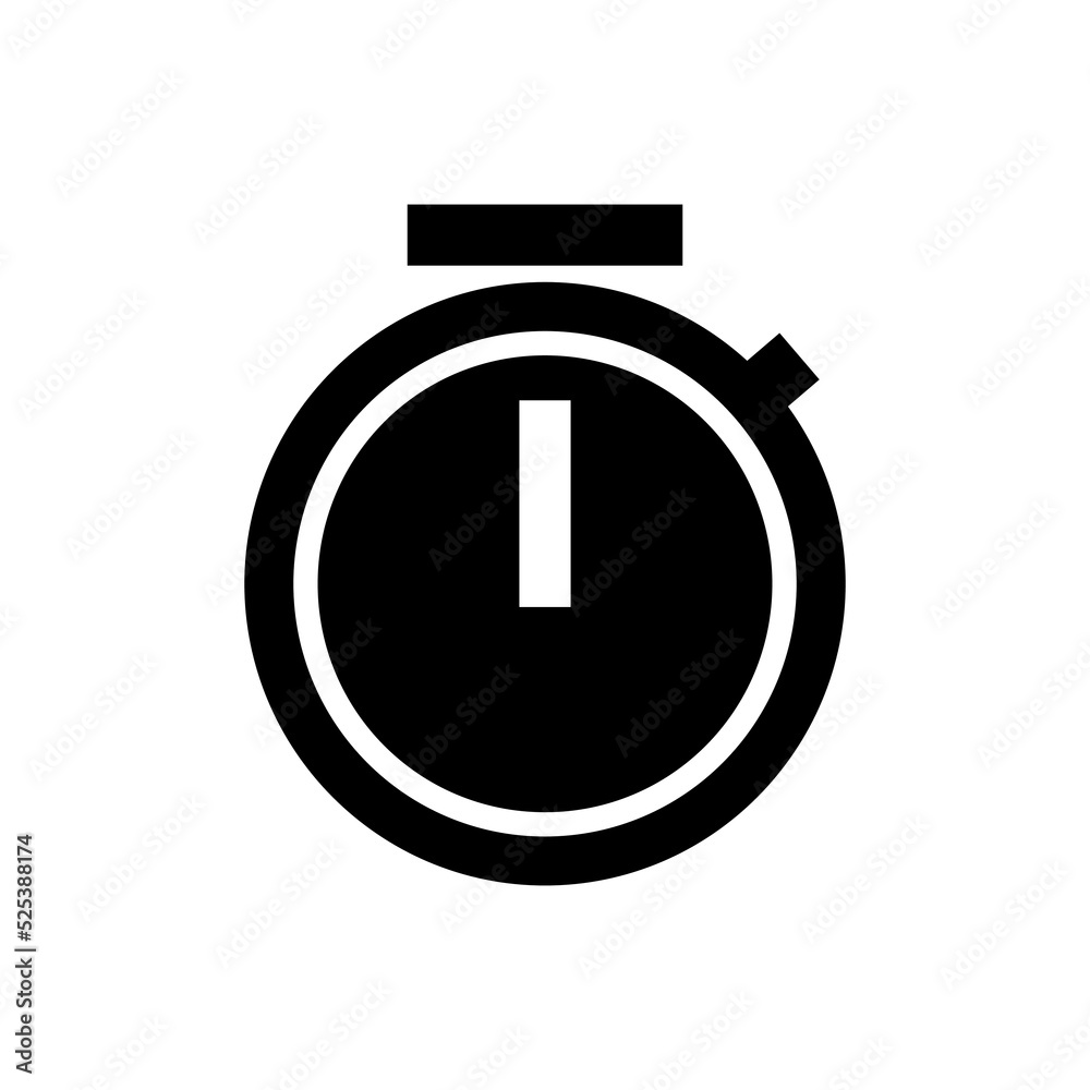 stopwatch icon vector illustration logo template for many purpose. Isolated on white background. stopwatch icon vector illustration logo template for many purpose. Isolated on white background.