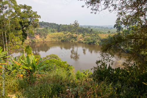 Lake Nkuruba Nature Reserve in Uganda