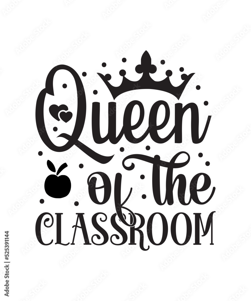 Fototapeta premium teachers t shirt design