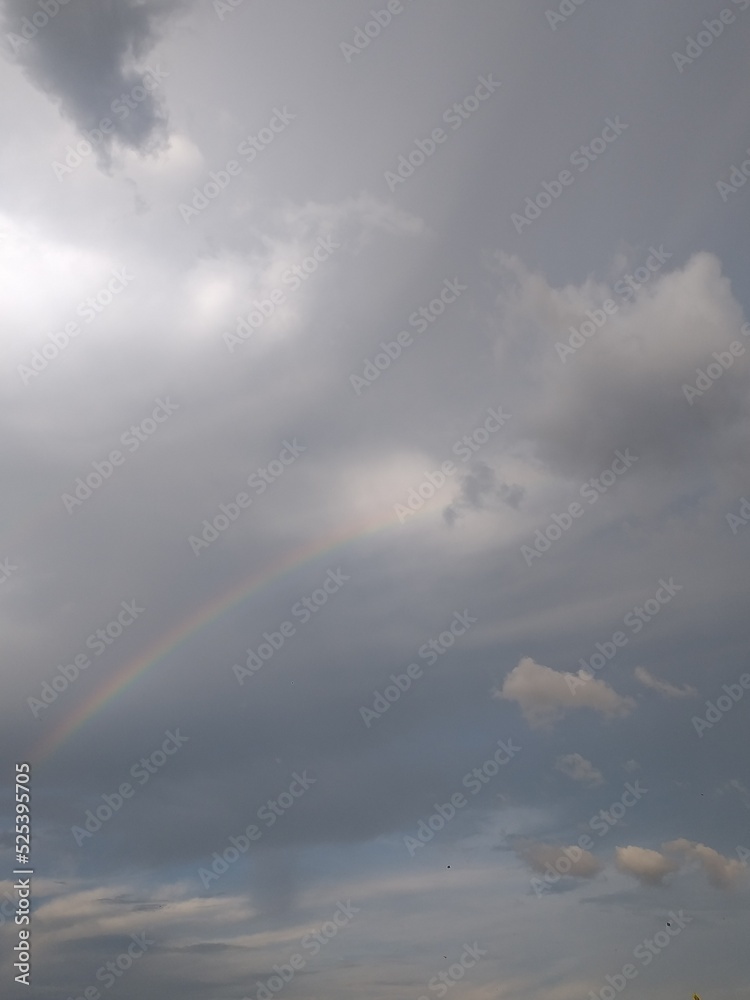 Rainbow looks very awesome it's part of nature but it shows always after the rain