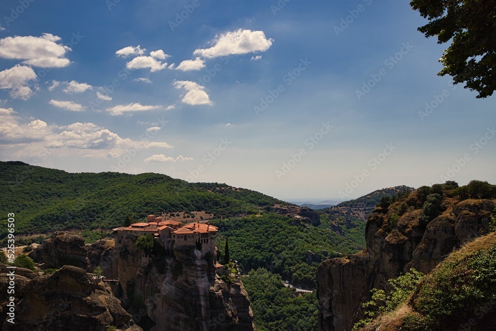 Kloster in den Bergen, Meteora Griechenland 