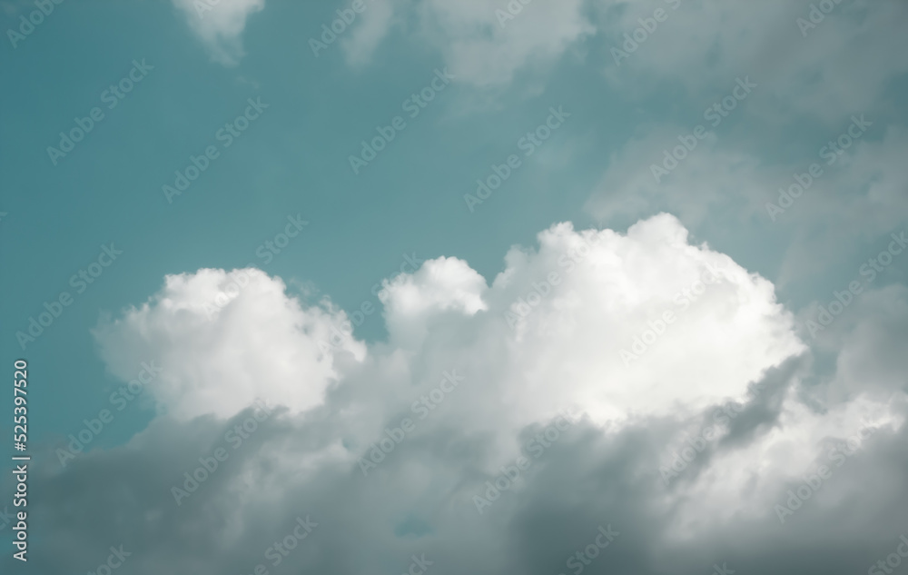 Clouds in the blue sky background Clouds in the blue sky background