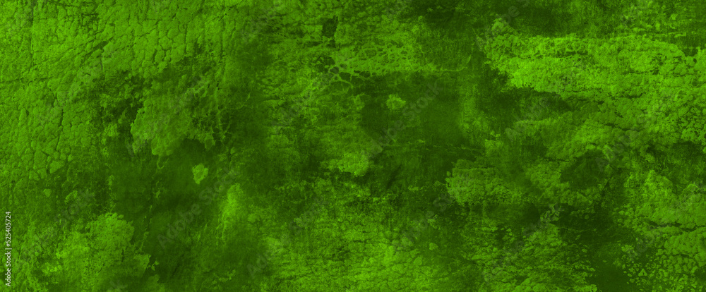 green background	