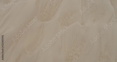 Aerial of sand dunes at Oceano Dunes SVRA at Pismo Beach, California photo