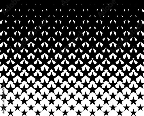 stars transformation background / black white vector