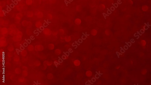 abstract red Christmas background with bokeh light