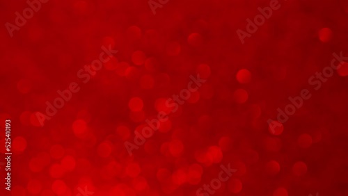 abstract red Christmas background with bokeh light