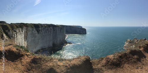 Fotografia Étretat, Normandie, France, la falaise, falaises