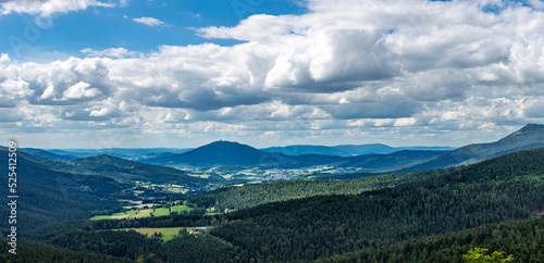 Landschaft des Bayerischen Wald