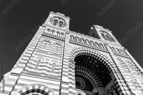 Cathedrale Sainte-Marie-Majeure de Marseille, Marseille Cathedral in Marseille, France