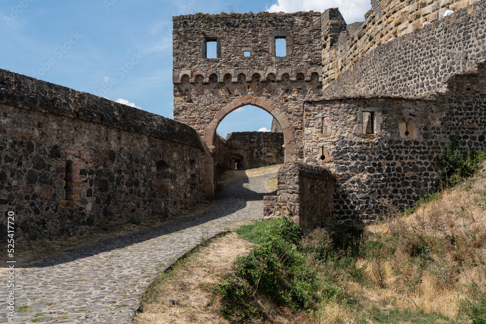 Fototapeta premium Burgruine Münzenberg in der Wetterau, Hessen