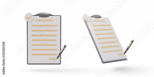 3d Copywriting, writing icon. Creative writing and storytelling, education concept. Vector illustration.