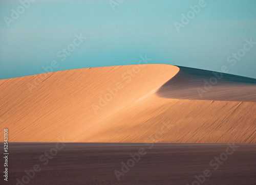 sand dunes in the desert