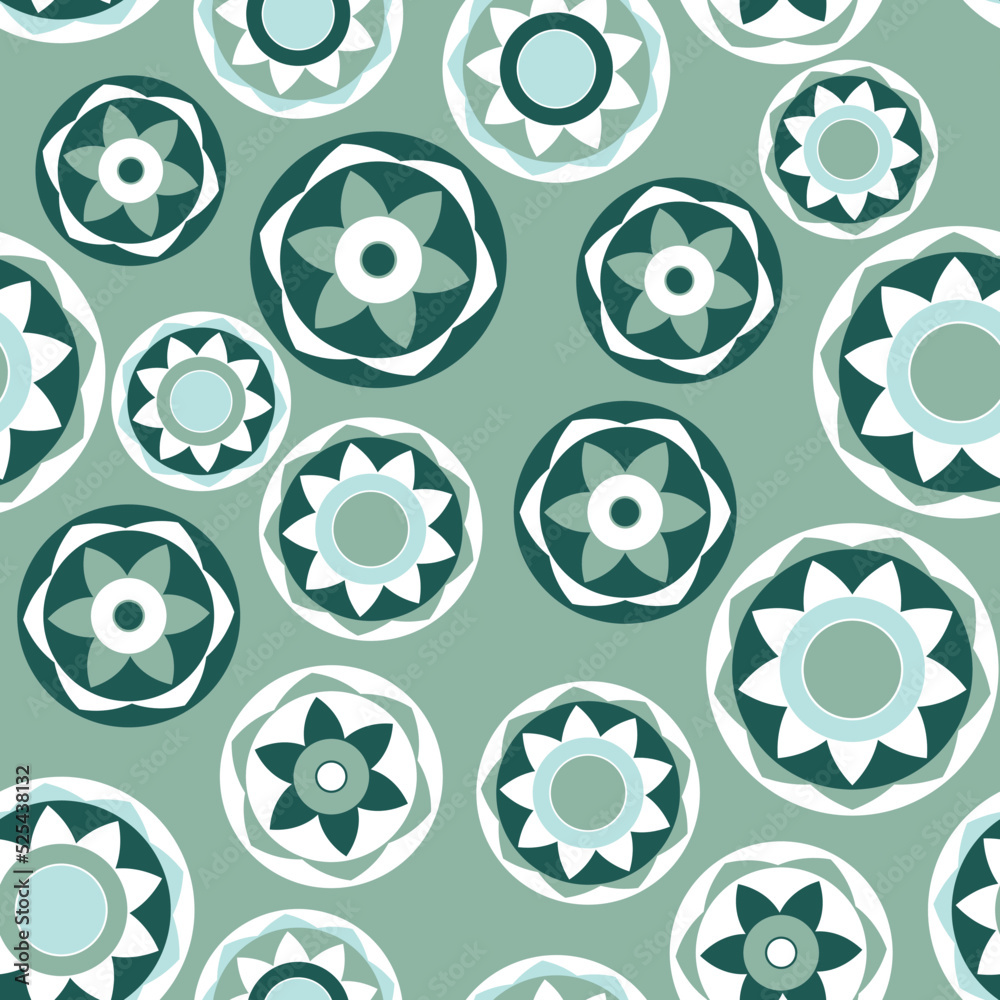 Seamless pattern with geometric aboriginal ornament. Ethnic tribal rounded color background. Afican, australian motiph. Dots painting. Vector illustration, template design for cloth, card, fabric Seamless pattern with geometric aboriginal ornament. Ethnic tribal rounded color background. Afican, australian motiph. Dots painting. Vector illustration, template design for cloth, card, fabric