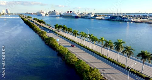 Aerials Miami 4K Drone Footage photo