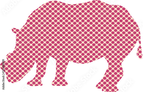 Pattern Rhino photo