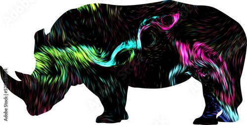 Pattern Rhino photo