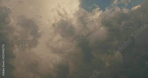 view of the clouds