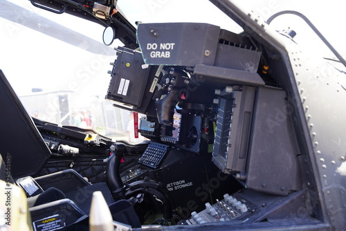 AH-64 Apache attack helicopter was on display photo