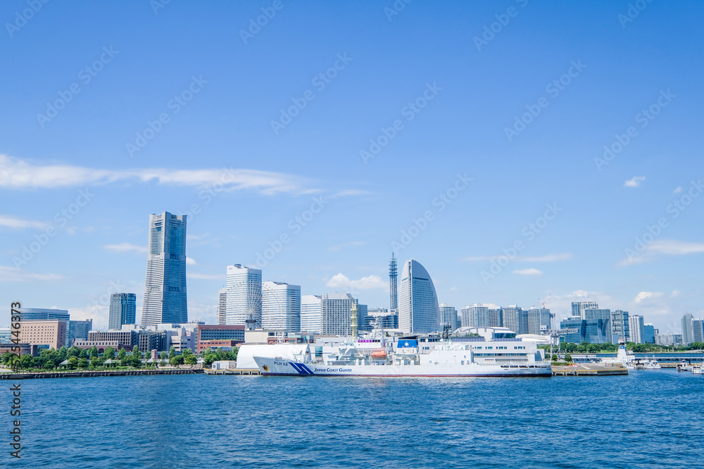 神奈川県横浜市みなとみらいの都市風景 神奈川県横浜市みなとみらいの都市風景
