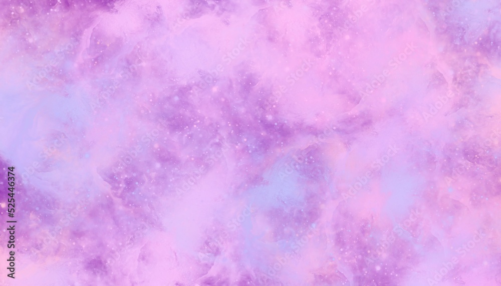 Pink purple fantasy abstract watercolor background