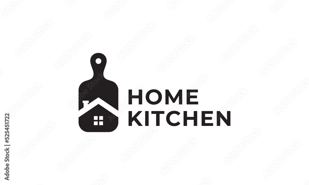 home and cutting board logo vector icon illustration home and cutting board logo vector icon illustration