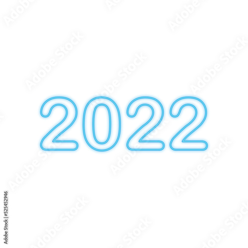 2022 neon banner