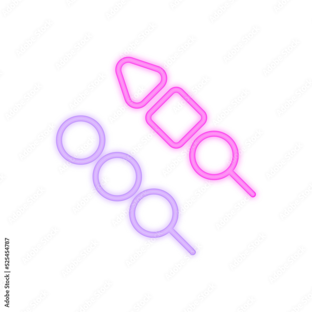 dango neon icon dango neon icon