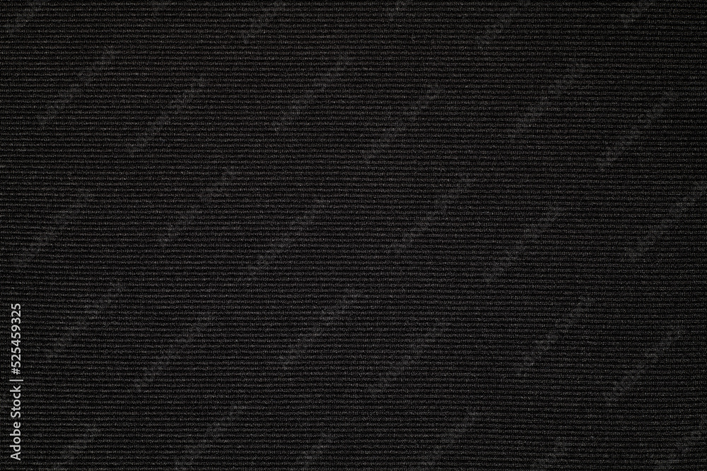 Fototapeta premium Close-up of black cloth texture background