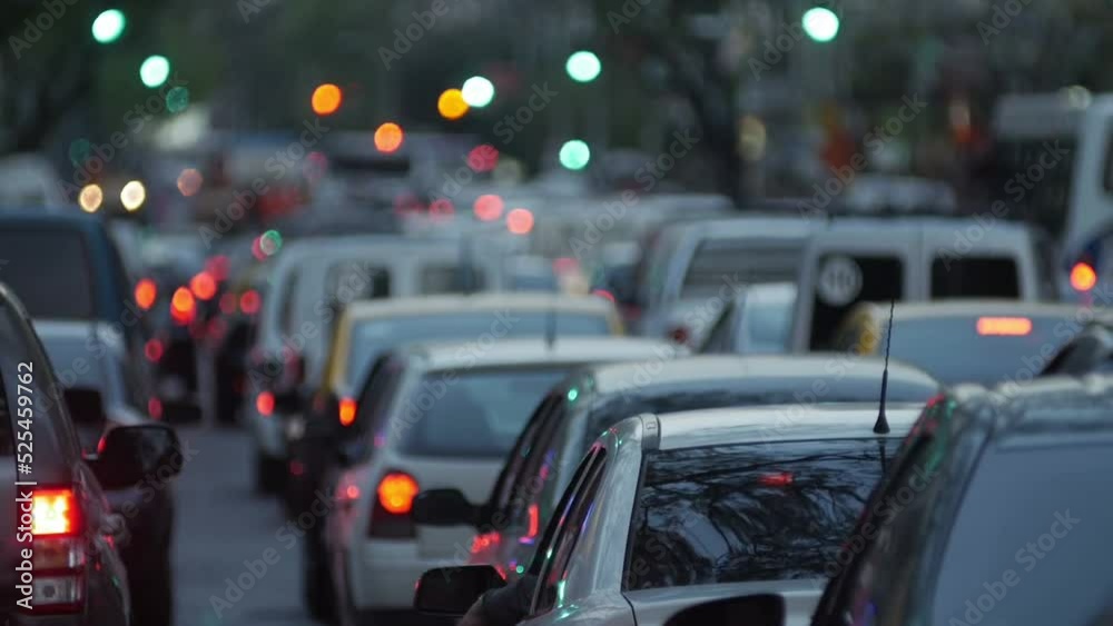 traffic in the city traffic in the city