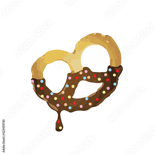 Chocolate covered pretzel 