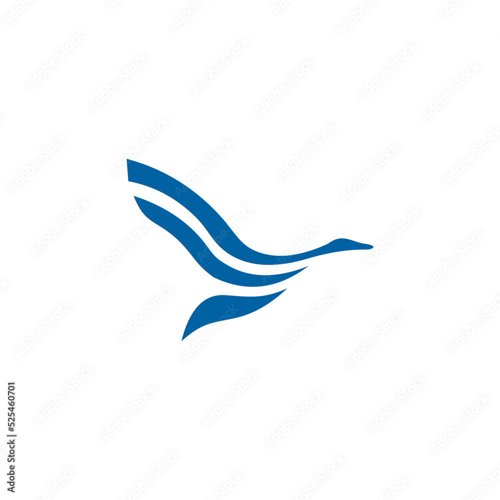 bird logo vector design template bird logo vector design template